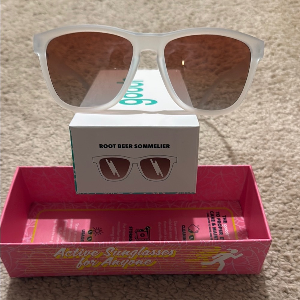 Goodr Root Beer Sommelier Sunglasses